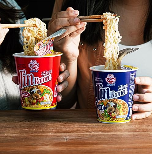 Jin Ramen Mild Instant Cup Noodle 65g 6 Pack O9593