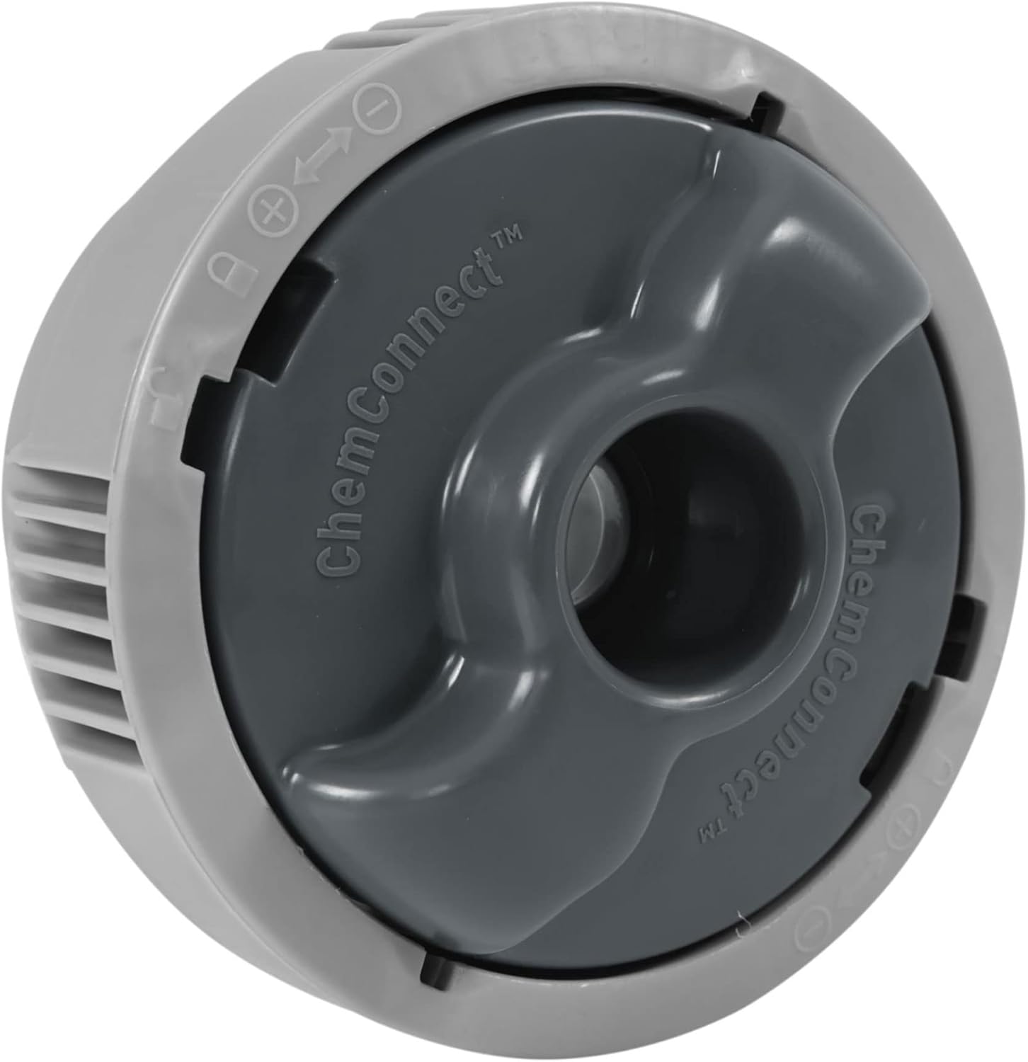 Gray Inflatable Square Hot Tub F330542