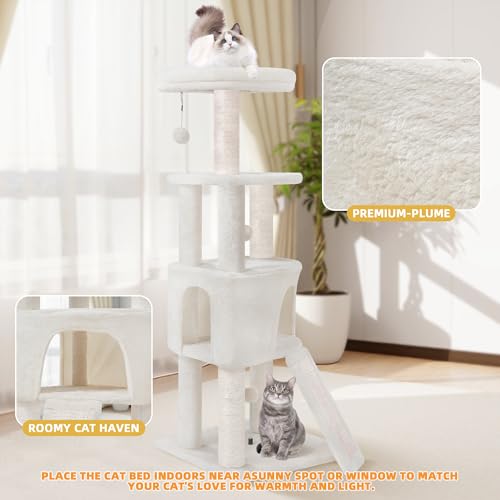 Grey Cat Tree with Scratching Post K173706