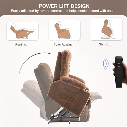 Power Lift Recliner Chair with Massage and Heating V247