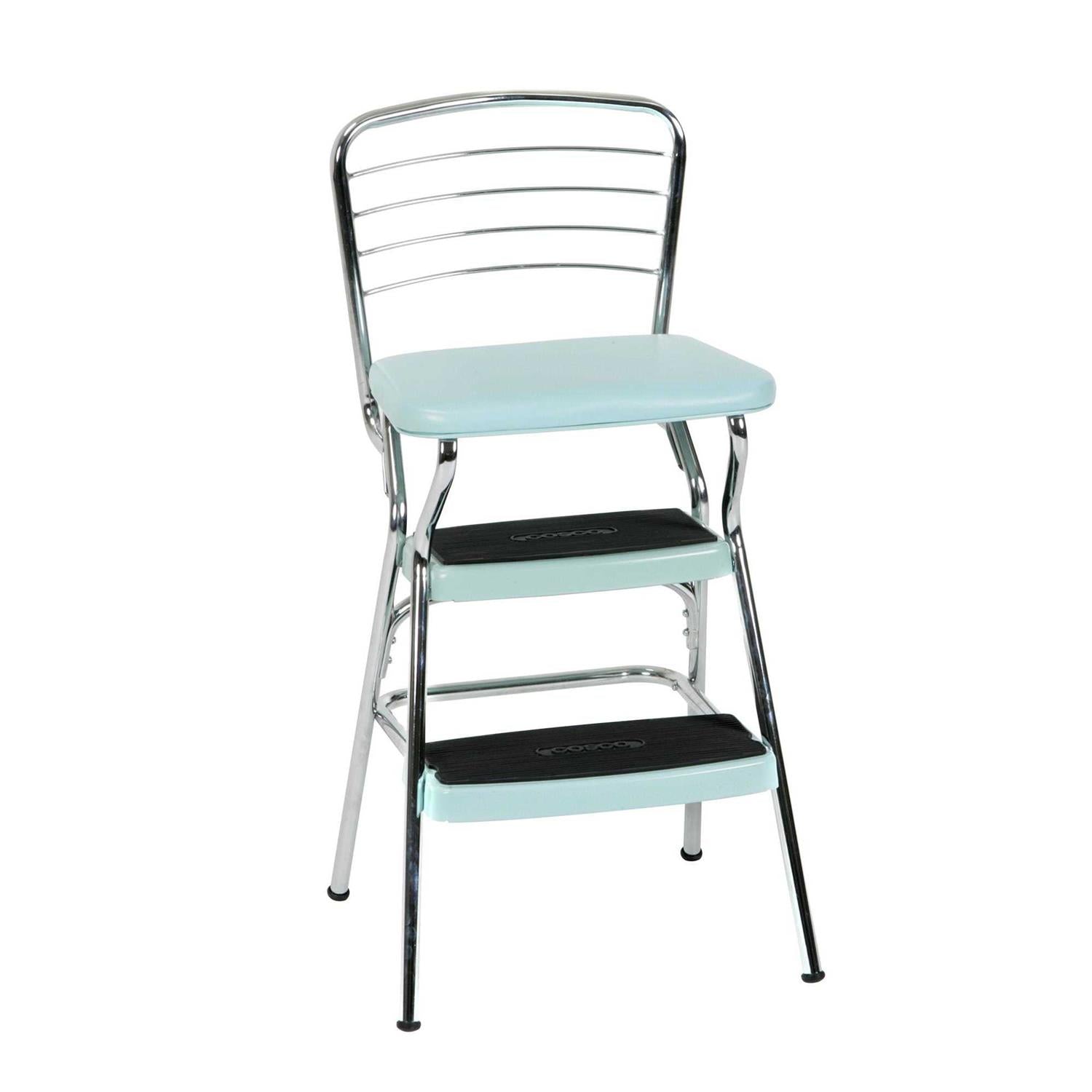 Retro Chair with Step Stool X15141