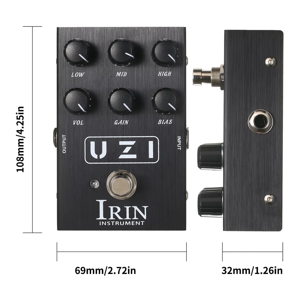 Guitar Heavy Distortion Effect Simulator Pedal R6623