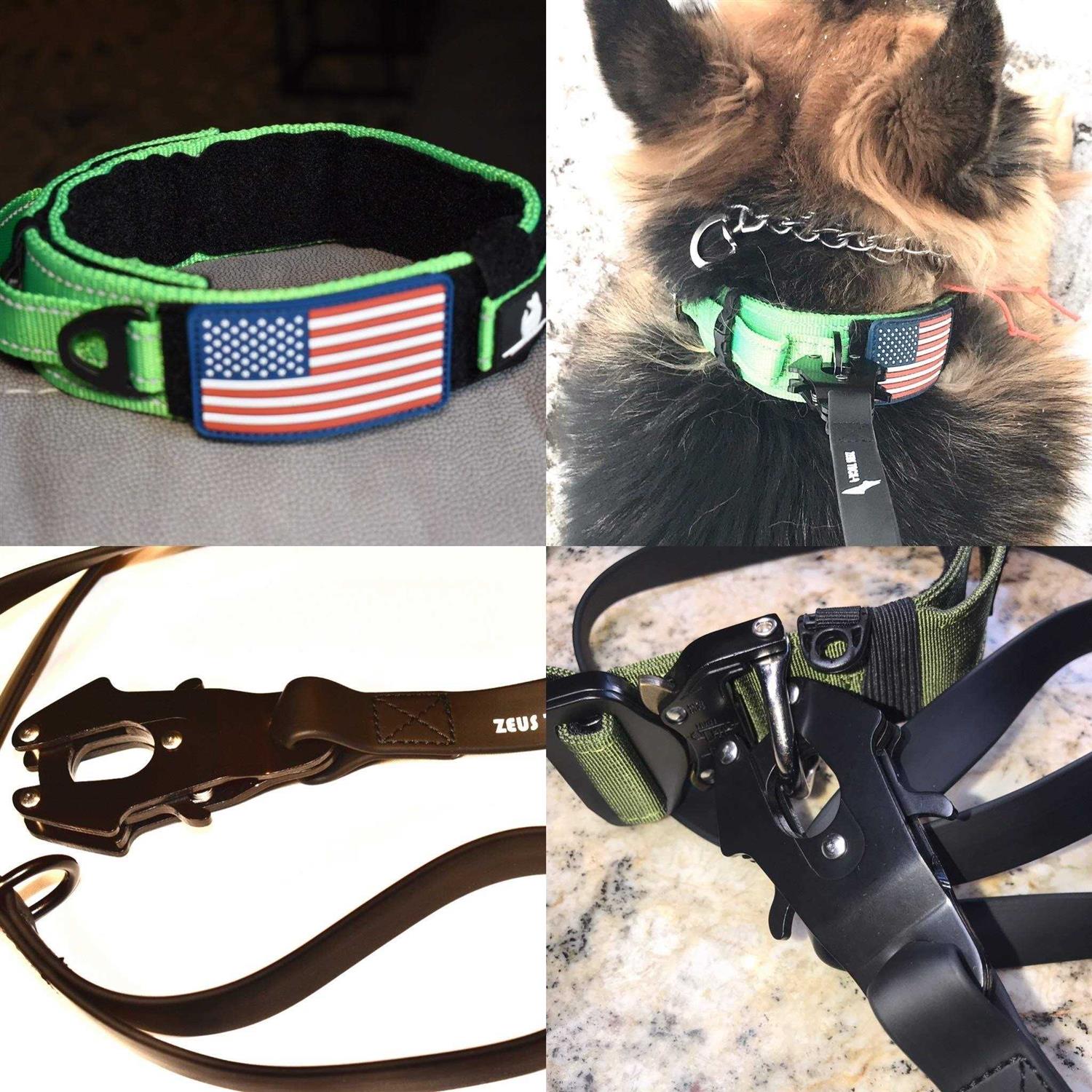 Biothane Heavy Duty Dog Leash with Quick Release Locking Carabiner Clasp G184188