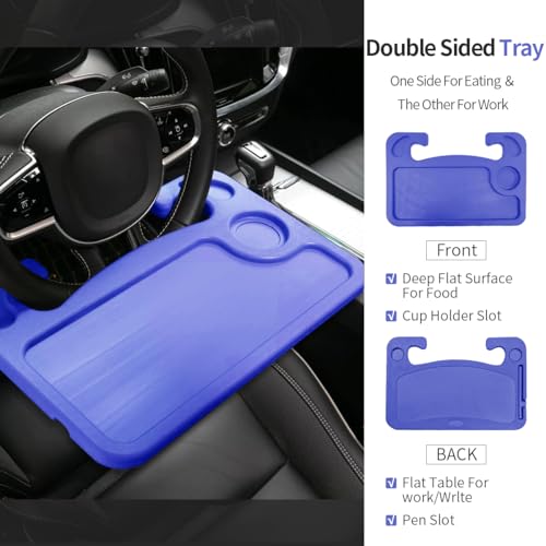Blue Car Steering Wheel Desk K2298