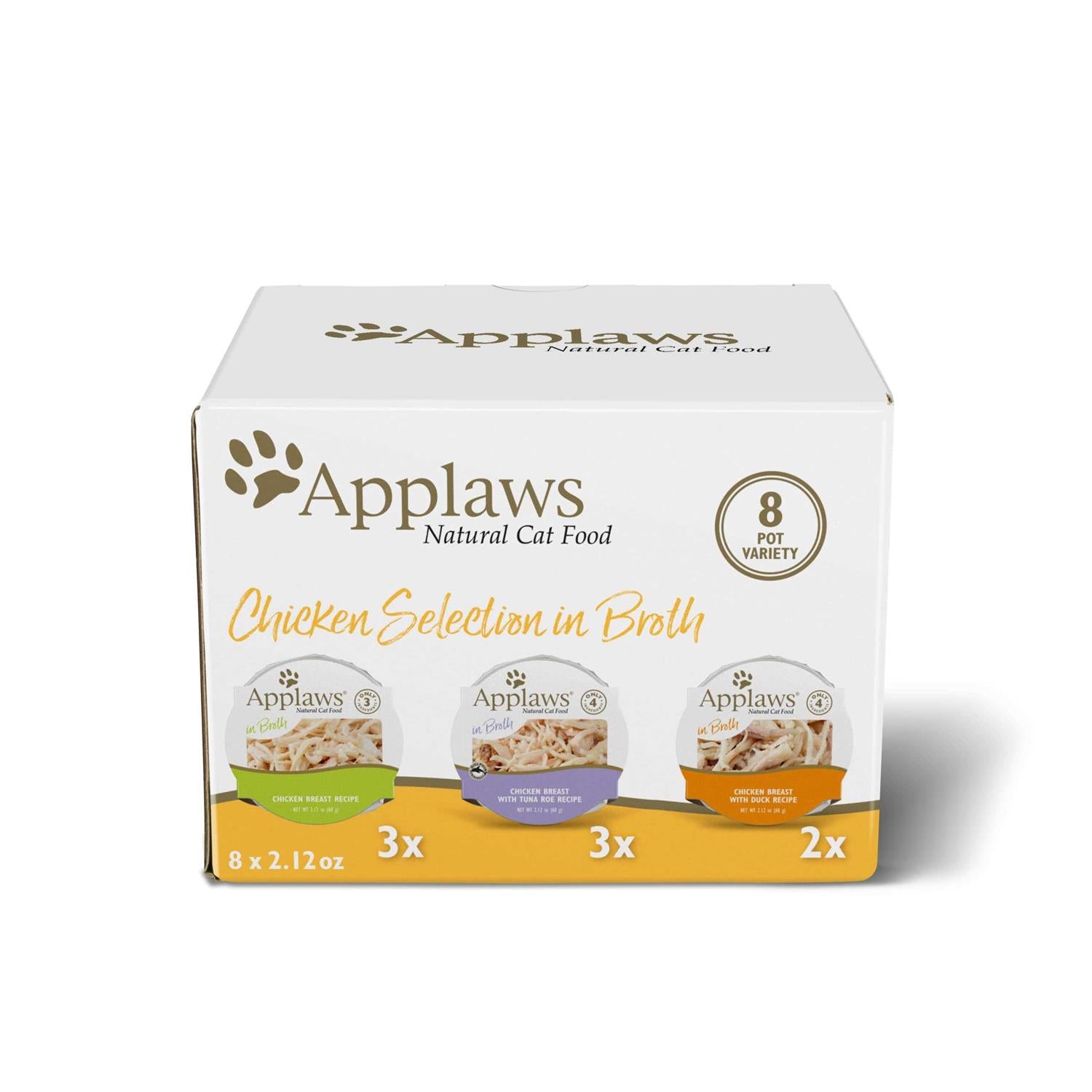 Chicken Selection Multipack Wet Cat Food E1580