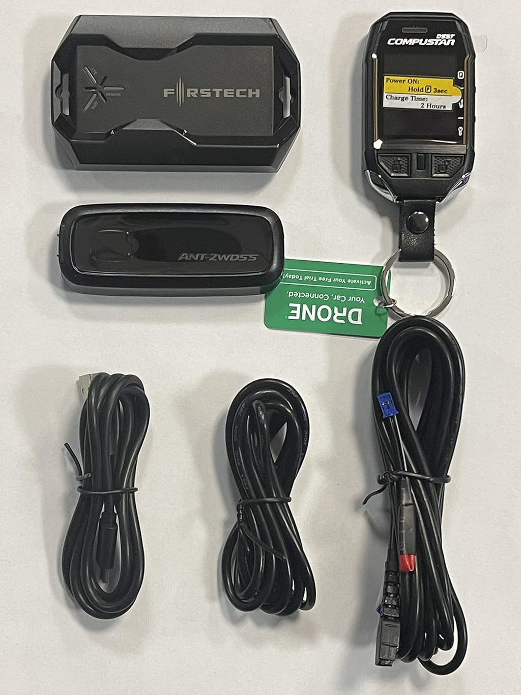 2-Way Remote Start & Alarm with Bypass Module and Drone Mobile Module Package G458666