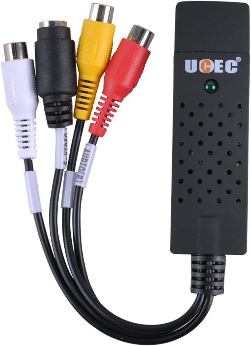 RCA to USB Audio Video Capture Card Converter H78577