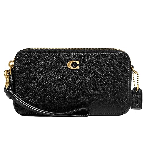 Polished Pebble Leather Crossbody Y15344