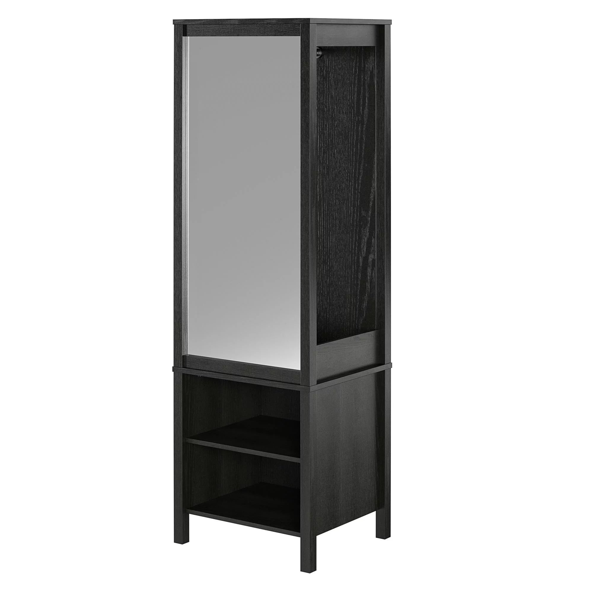 Black Oak Wardrobe Q627386