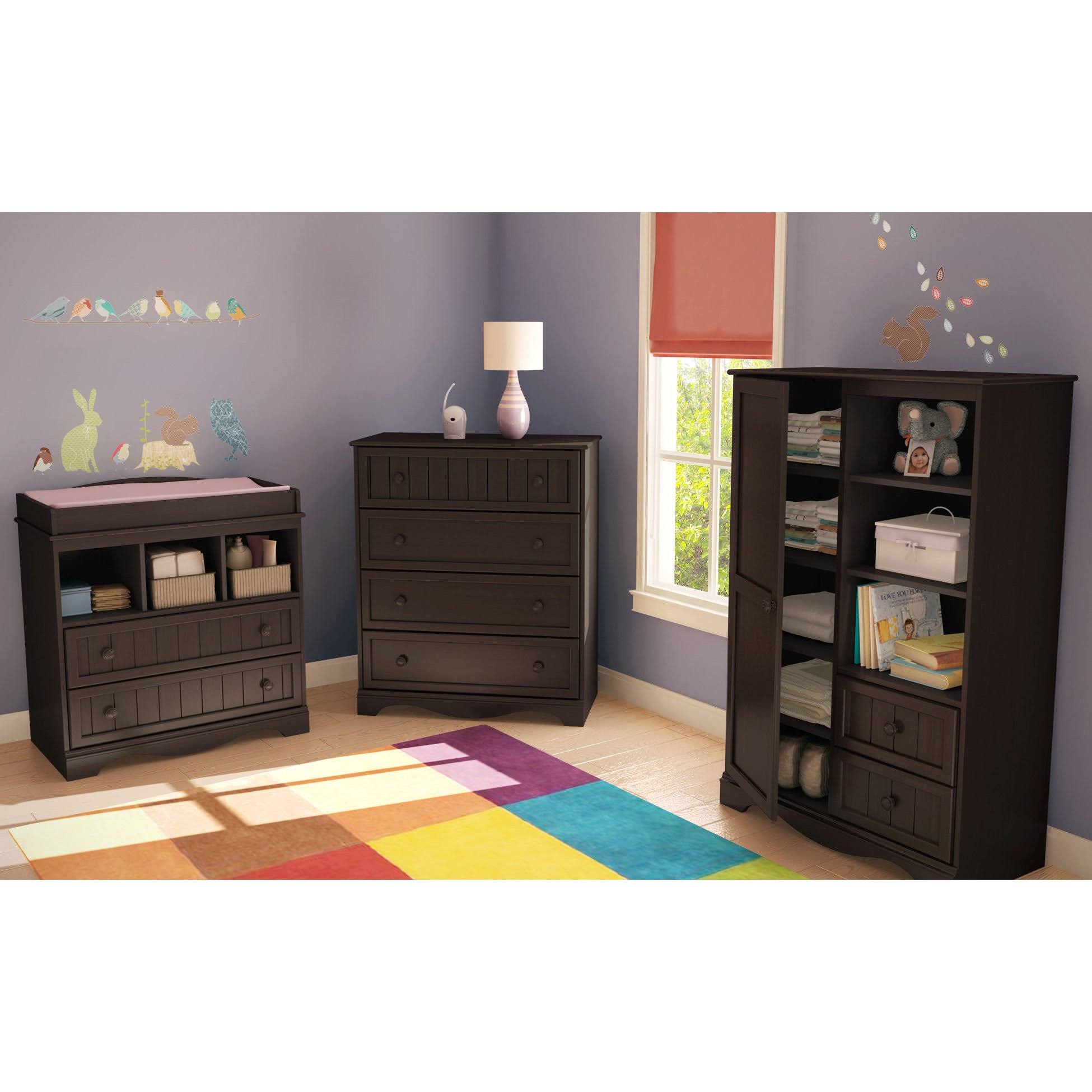White Armoire V995