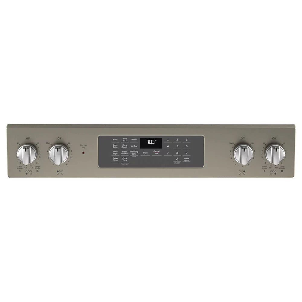 White Slide In Electric Range S604