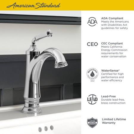 Chrome Bathroom Faucet Y77164