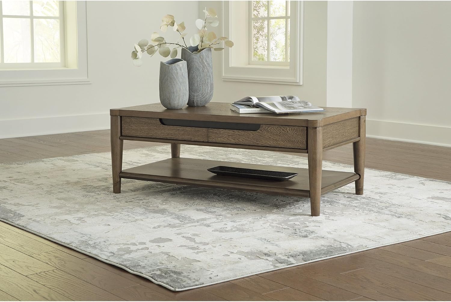 Dark Brown Coffee Table Z388