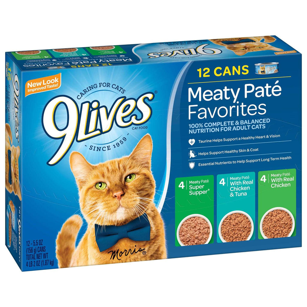 9Lives Favorites Wet Cat Food Variety Pack D27514