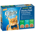 9Lives Favorites Wet Cat Food Variety Pack D27514