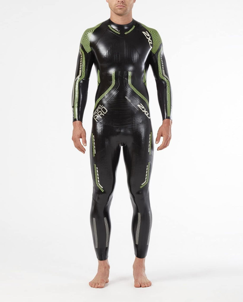 Black/Green Men's Propel Pro Wetsuit B9790