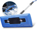 4-in-1 Telescoping Snow Broom with Ice Scraper and LED Lights D5214