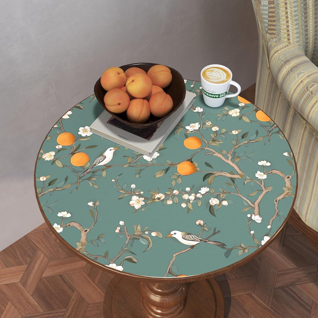 Green Floral Wallpaper Peel and Stick, 17.5" x 118" B175188
