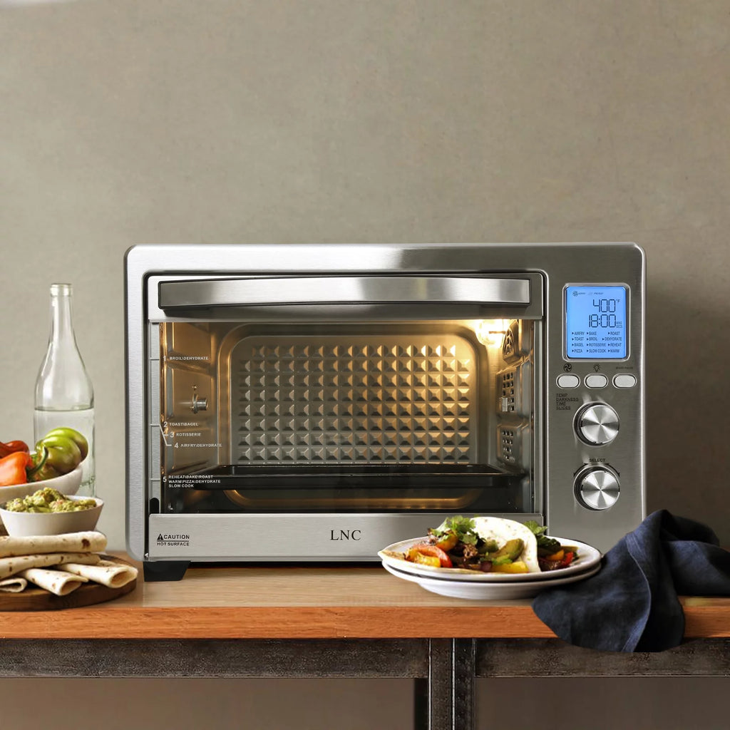 12-in-1 Countertop Oven with Speedy Convection, 34 QT Capacity, 1750W, Stainless Steel - Gray F4701