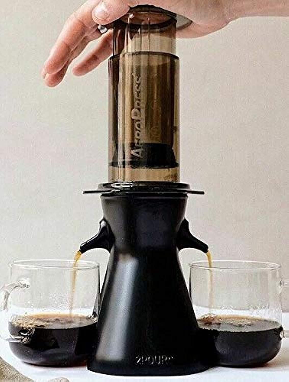 Dual Press Accessory for Aeropress Coffee Maker B83204