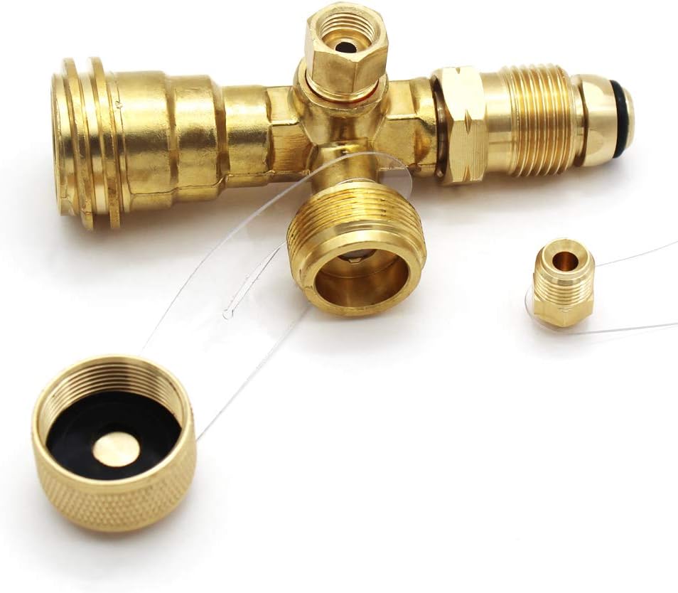 4 Port Propane Tee Adapter Converter P174135
