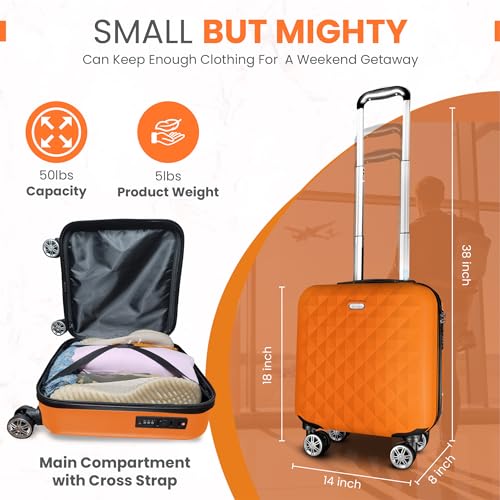 Hard Shell Carry-On Suitcase with TSA Lock C473430