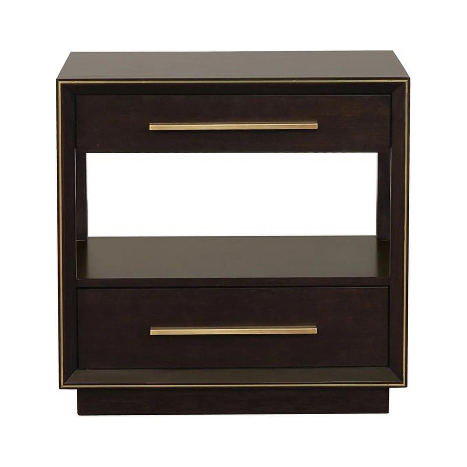 4-piece Wood California King Panel Bedroom Set in Brown and Gray Z525