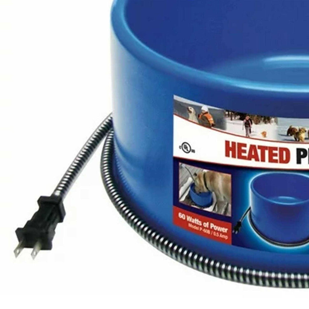 6 Qt. Round Heated Plastic Pet Bowl C215999