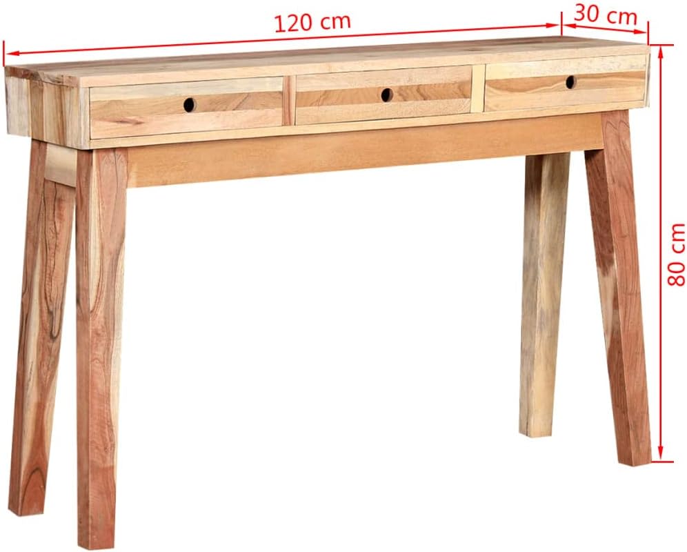 Solid Reclaimed Wood Console Table W484