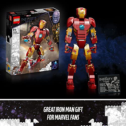 LEGO Marvel Iron Man Figure 76206 Collectible Buildable Toy C3063