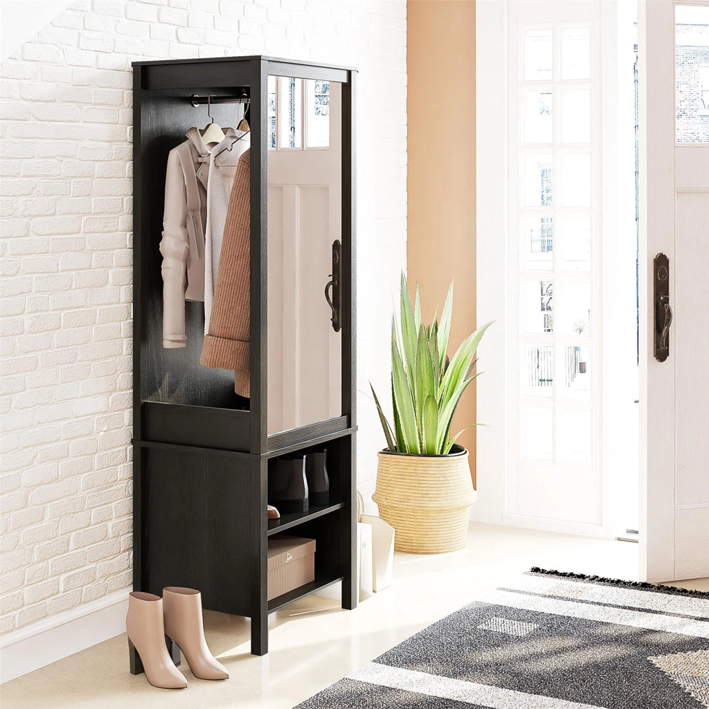 Black Oak Wardrobe Q627386