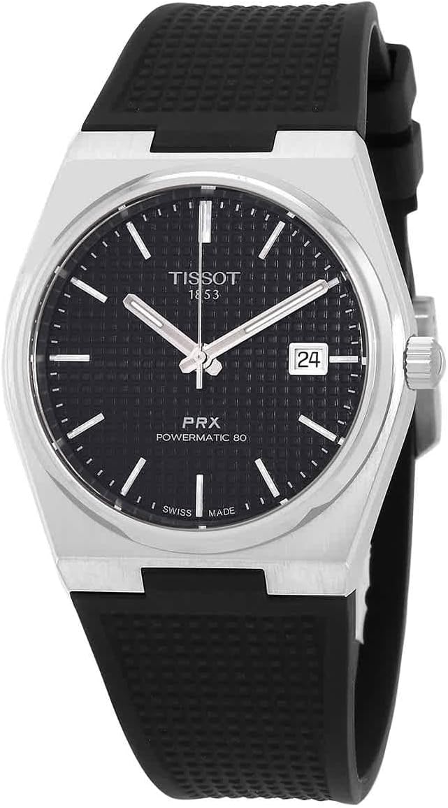 Black Rubber Automatic Watch Q6939
