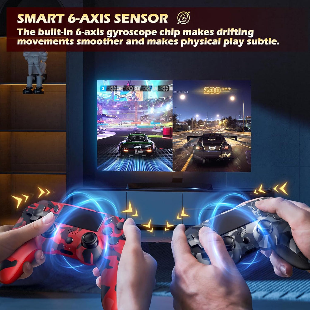 2 Pack Wireless Controller for PS4 J510