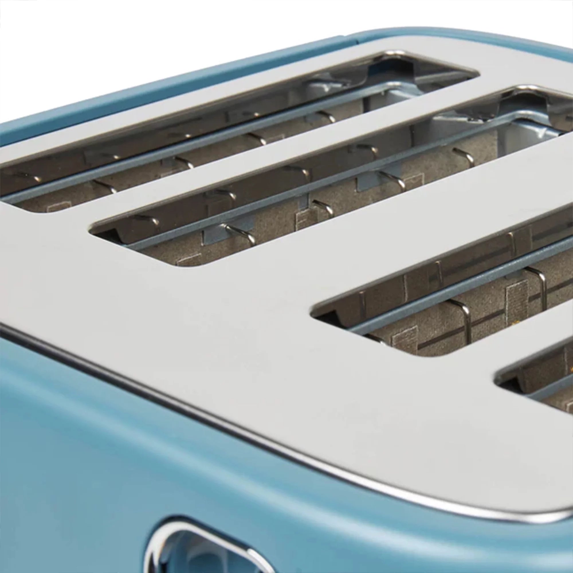 4 Slice Wide Slot Toaster Stone Blue Q235106