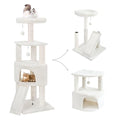 Grey Cat Tree with Scratching Post K173706