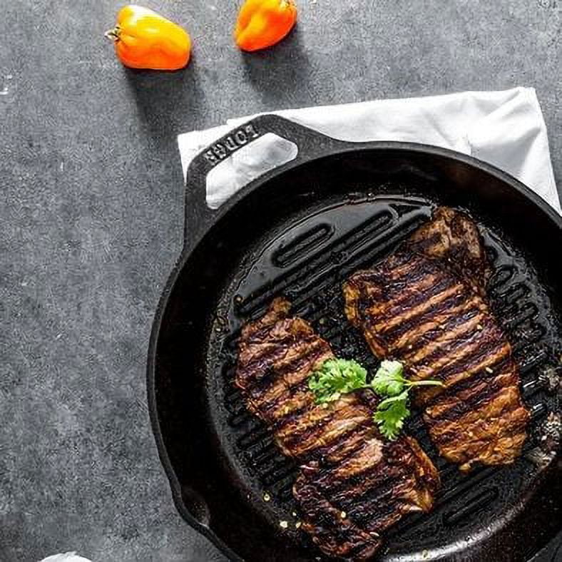 Black Cast Iron Grill Pan I174814