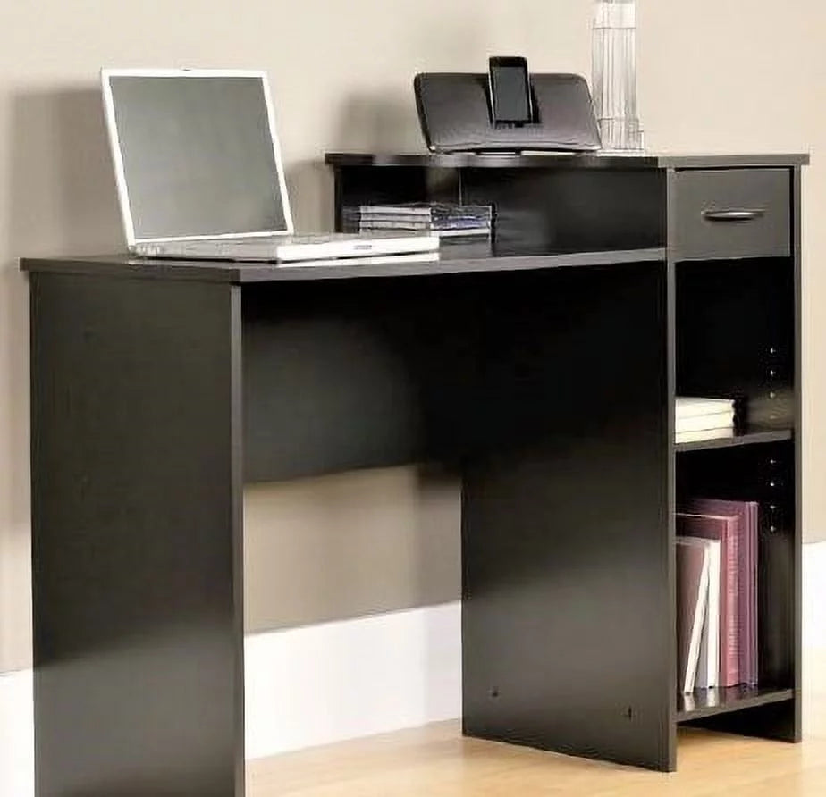 Heritage Walnut Finish 5 Shelf Bookcase with Doors O850609