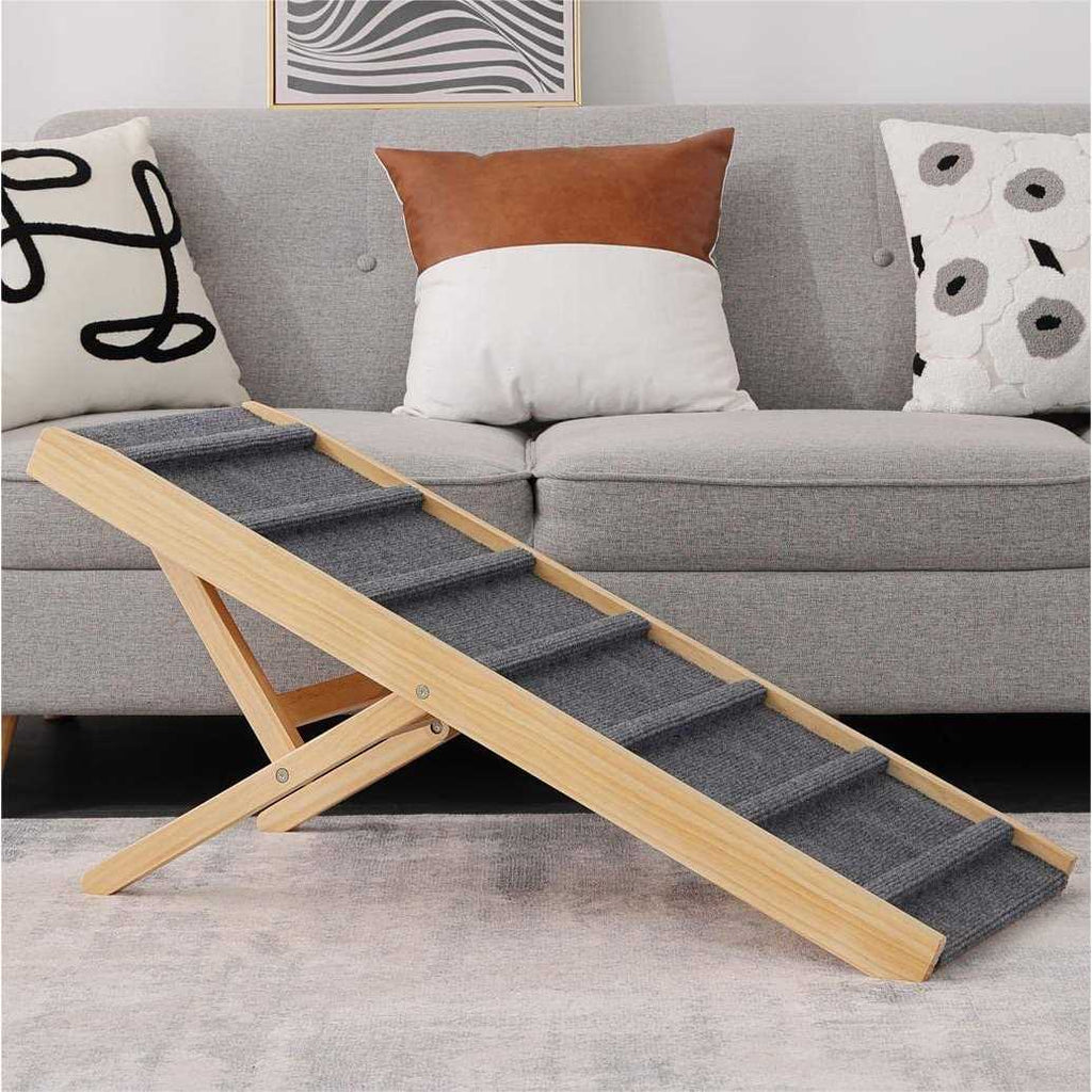 Large Dog Pet Ramp Stairs for Bed Car Truck Couch SUV X48261
