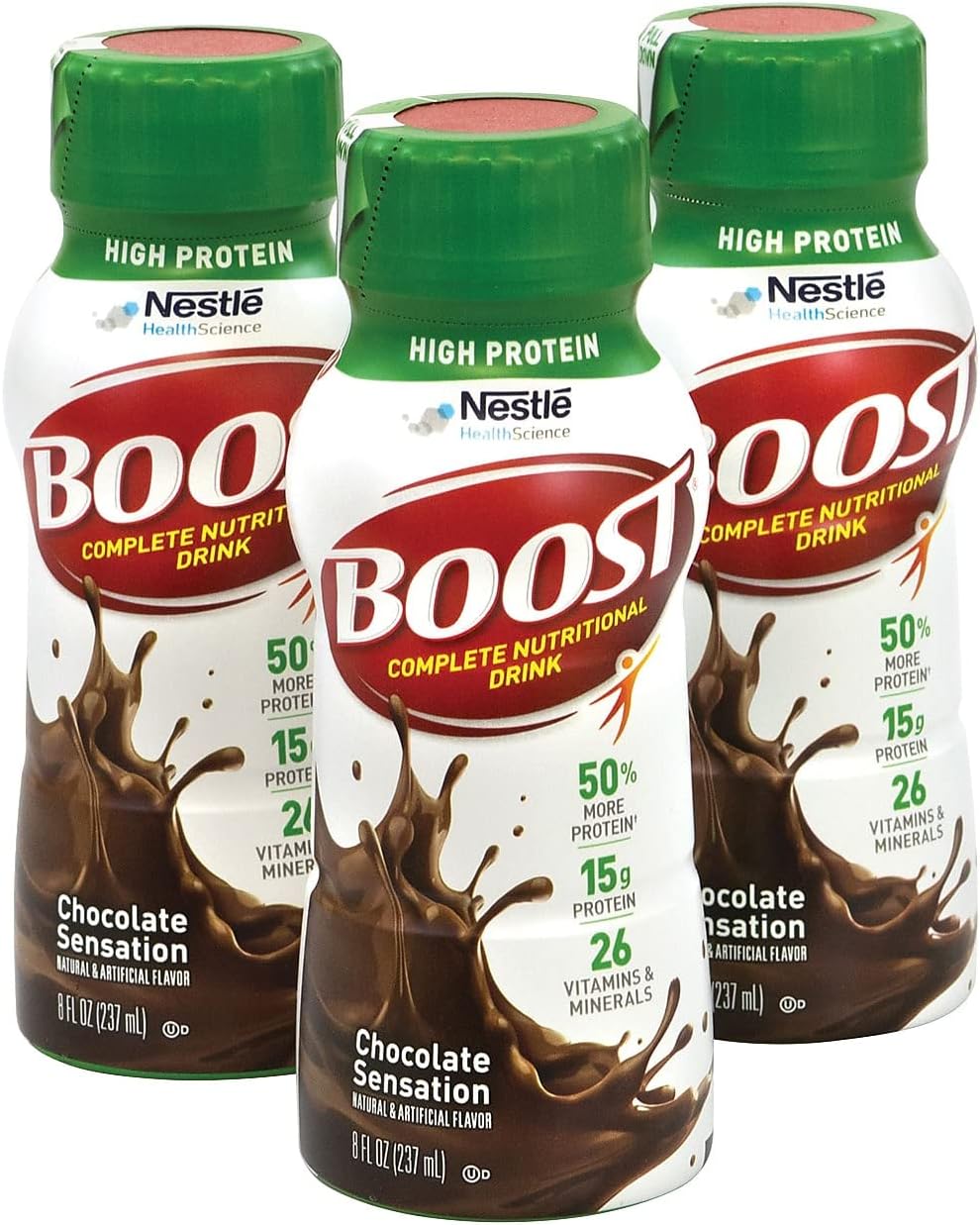 8 OZ High Protein Chocolate Drink, 24 Bottles K2638