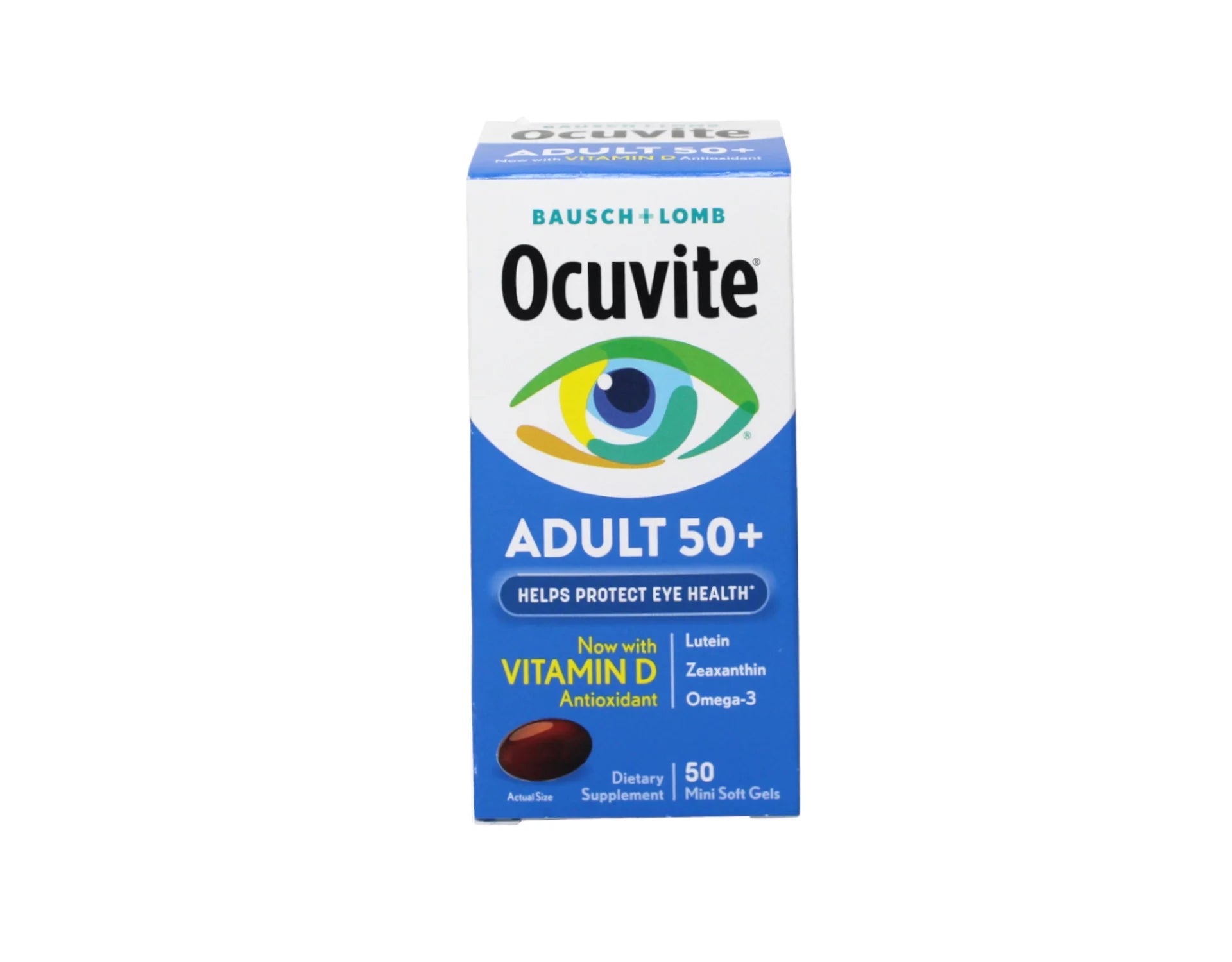 50 ea Pack of 4 Eye Vitamin Softgels F72977