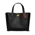 Polished Pebble Leather Willow Tote 24 Q587708