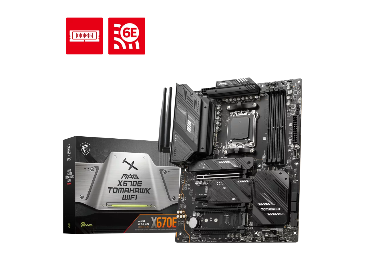 AM5 AMD X670E ATX Motherboard G37633