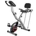 5 IN 1 Foldable Exercise Bike with 16-Level Magnetic Resistance X183383