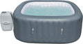 Gray Inflatable Square Hot Tub F330542