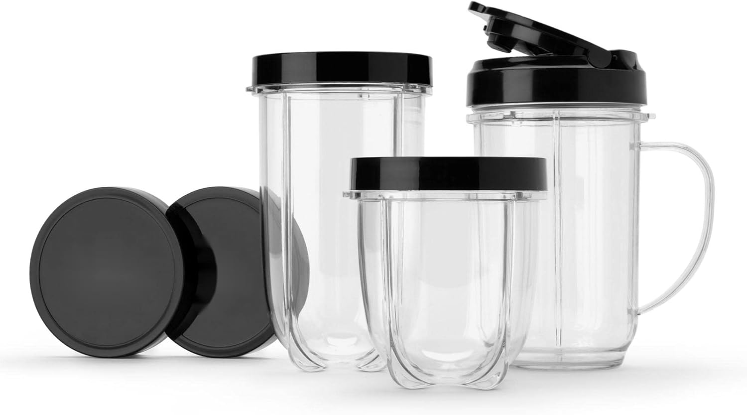 11 Piece Personal Blender Silver Black R919