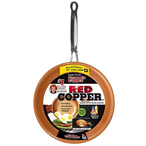 10 inch Ceramic Copper Non-Stick Fry Pan P902