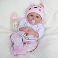 16 Inches Realistic Soft Vinyl Newborn Baby Doll V54729