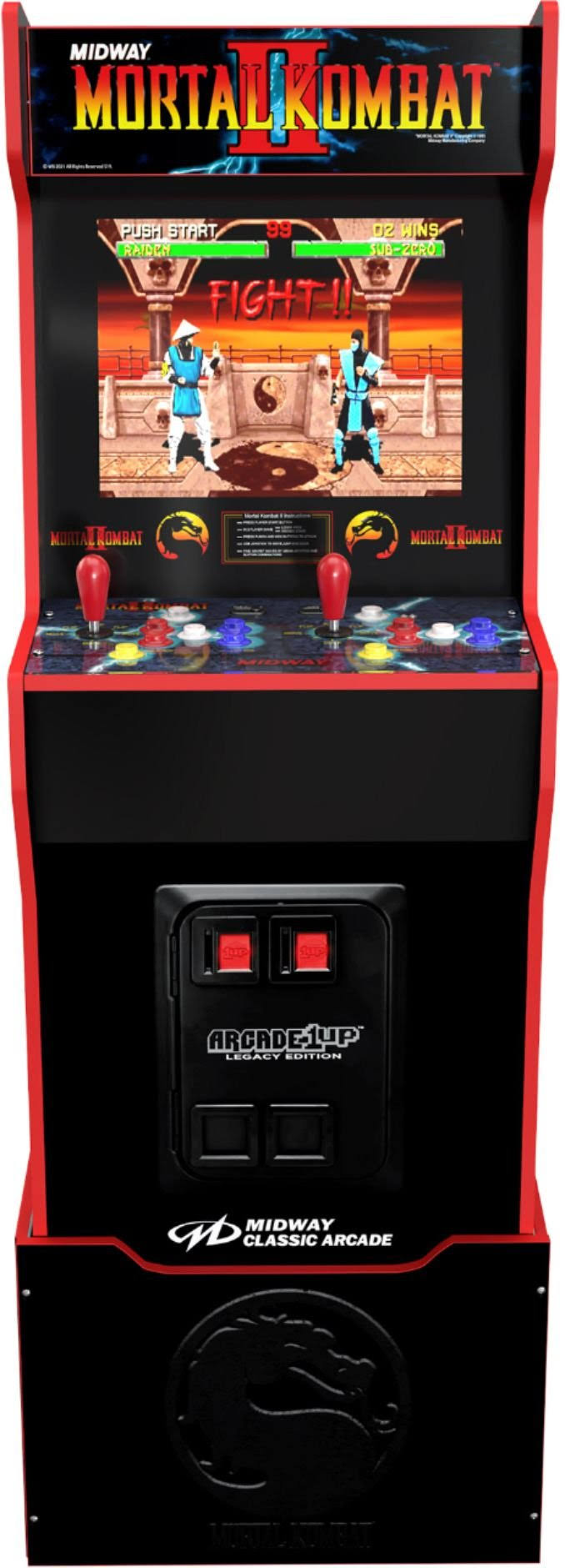 Mortal Kombat Midway Legacy Arcade C655