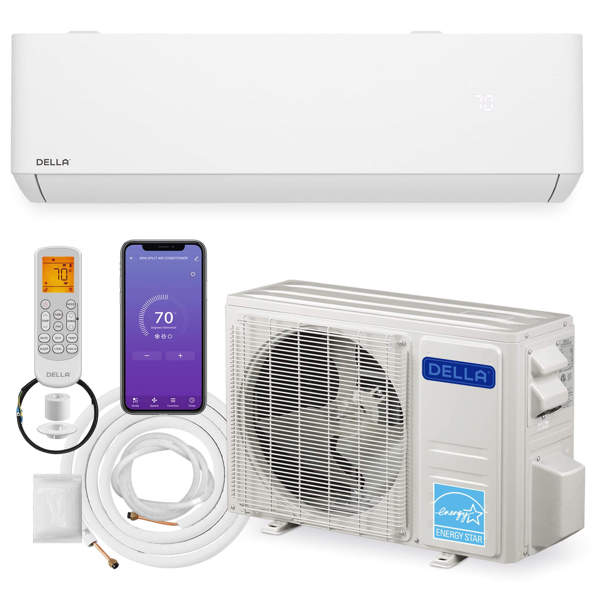 12,000 BTU Mini Split AC with Heat Pump S58051