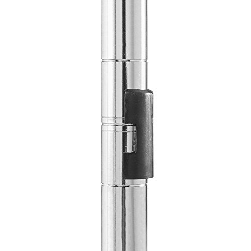 3 Tier Chrome Rolling Utility Cart W861825